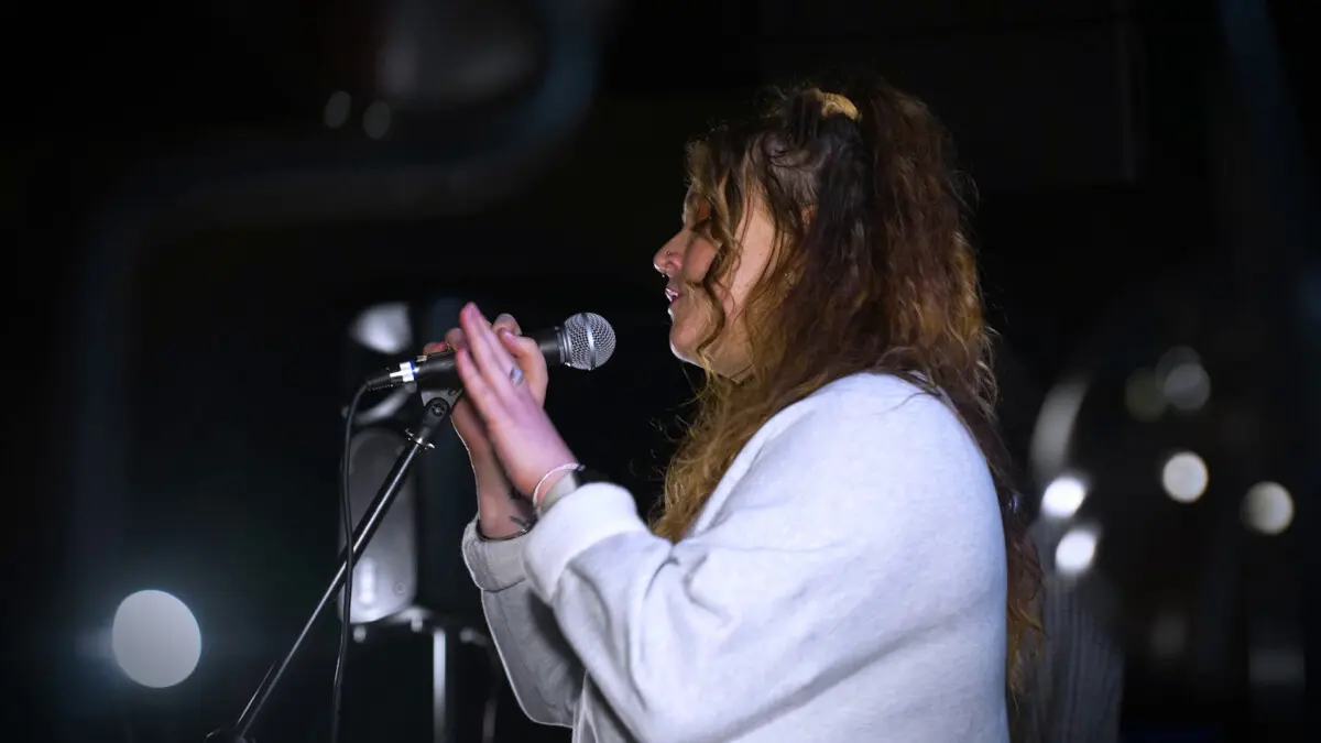 Foxxglove performing at Pop Factory, Porth